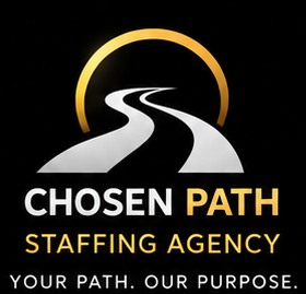 Chosen Path winding road logo